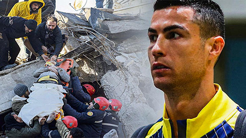 Ronaldo turned the hotel into a residence for earthquake victims