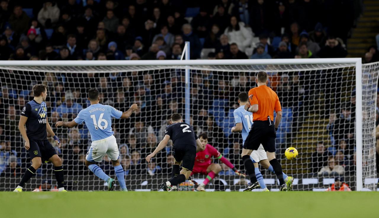 The Spaniard's goal was not dissimilar to the one that won City the Champions League