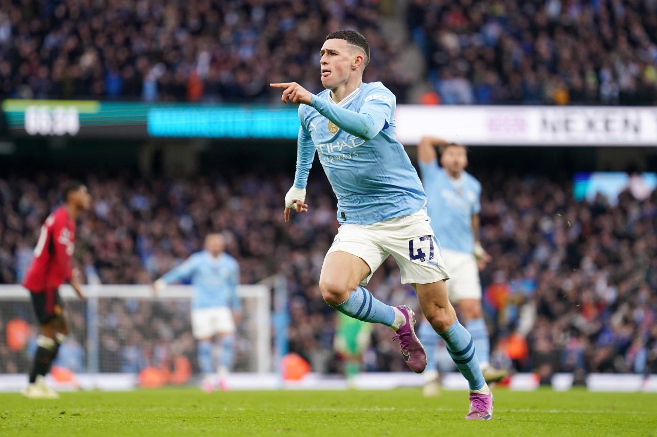 Phil Foden scored twice as Man City sealed a 3-1 comeback win over United in the derby
