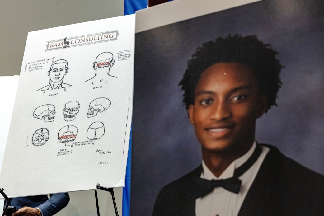 Diagrams depicting preliminary findings from Nolan Wells