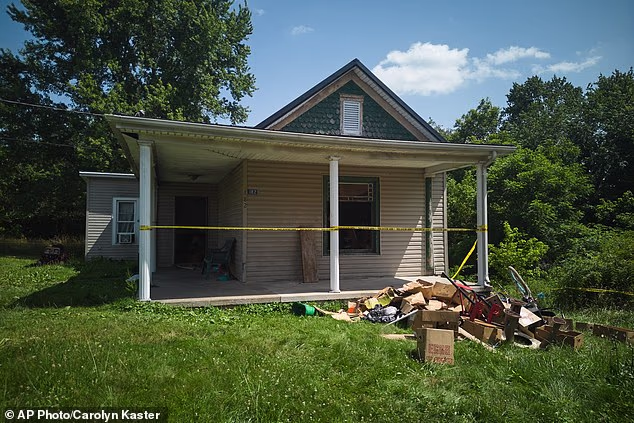 The kids allegedly lived in a home that was littered with human feces that resembled