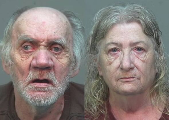 Gary Siders Sr. and Christina Siders mugshots