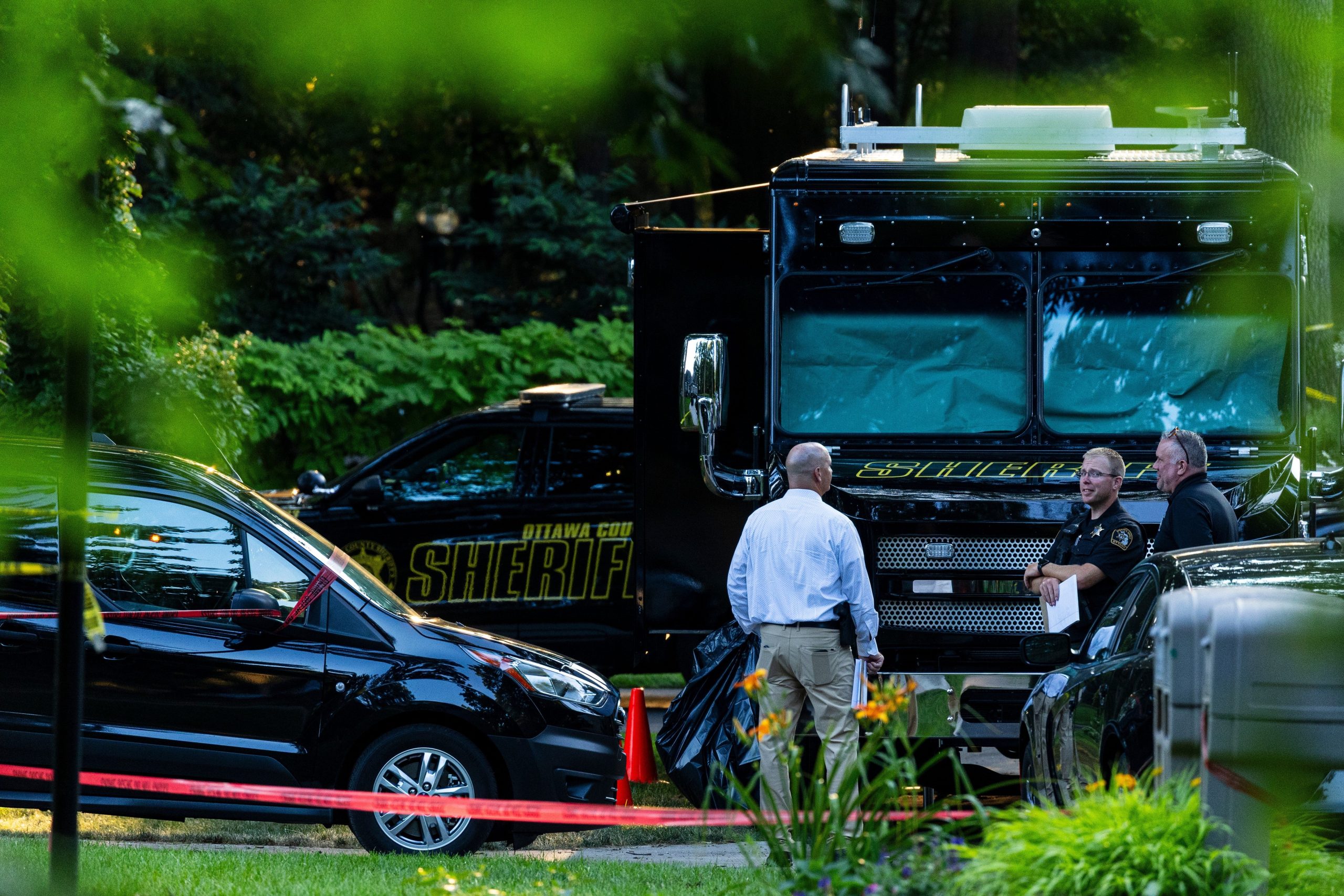 The couple’s six children, between the ages of 5 and 15, were found with gunshot wounds inside the home that had been set on fire