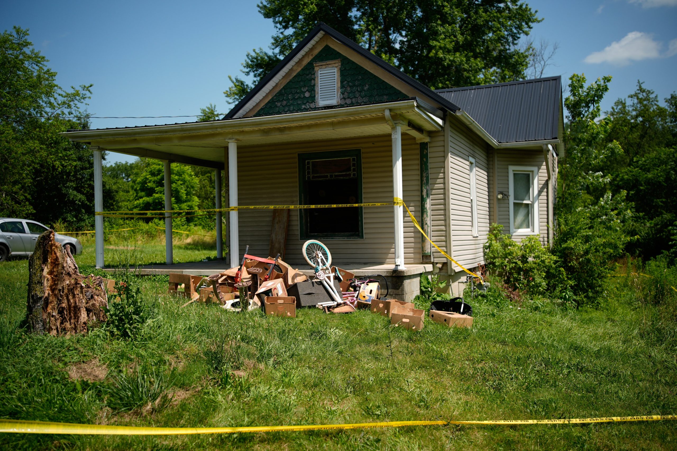 Vinton County Sheriff Ryan Cain said the children had been living in conditions worse than livestock and called the scene ‘disgusting’