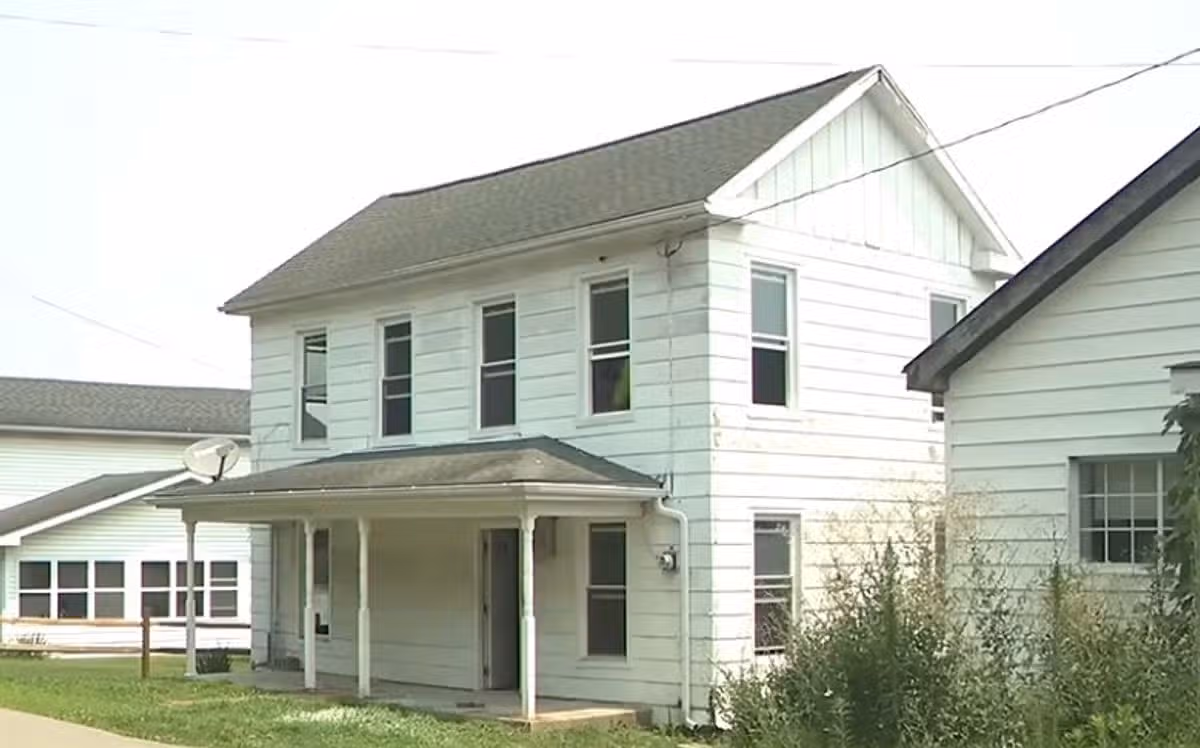 The home in Gallia County where the Siders family resided from 2020 to 2024