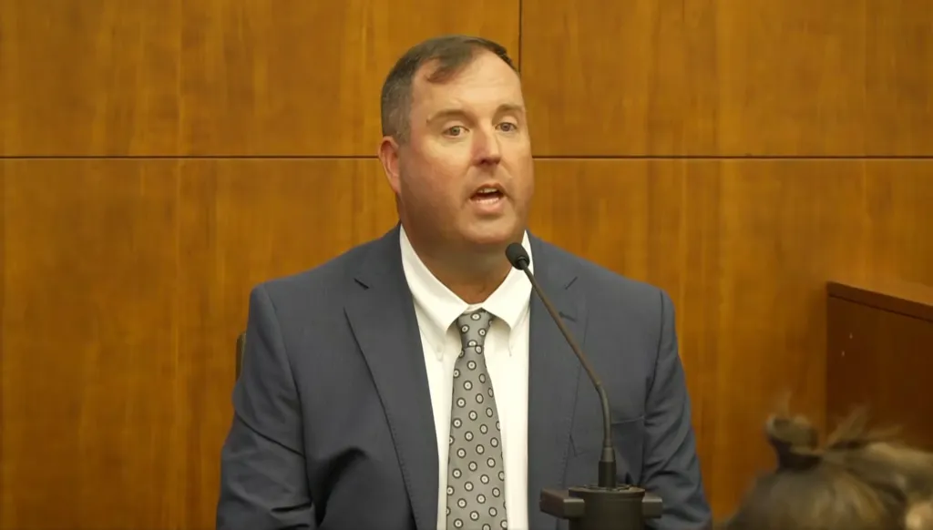 Massachusetts State Police Lt. Joseph Rabbitt testifies