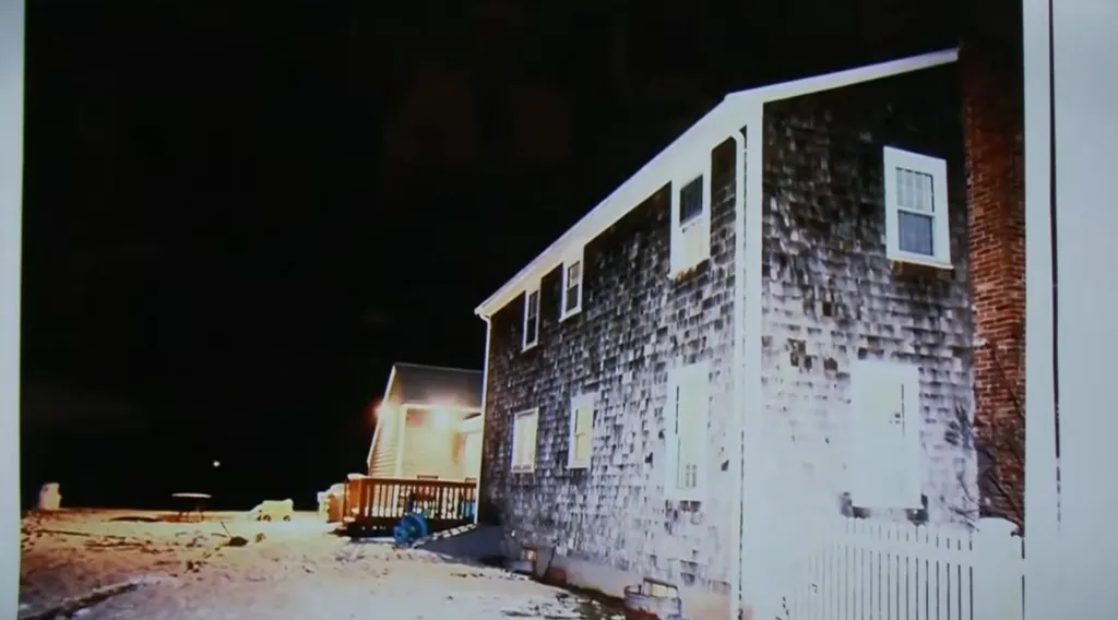 evidence photo of outside of clancy house
