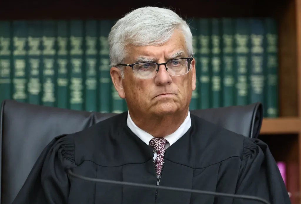 Plymouth Superior Court Judge William Sullivan, presiding over the Lindsay Clancy murder trial