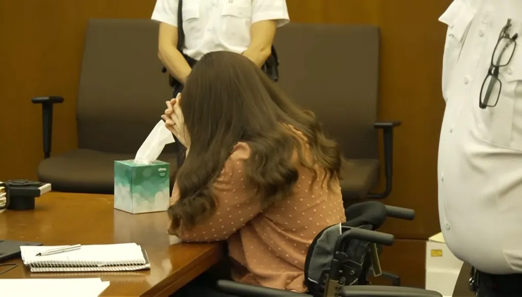 Lindsay Clancy was seen crying as the medical examiner testified during the trial.
