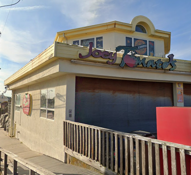 The 30-year-old family-run pizza joint is located on the Jenkinson's boardwalk in Point Pleasant Beach.