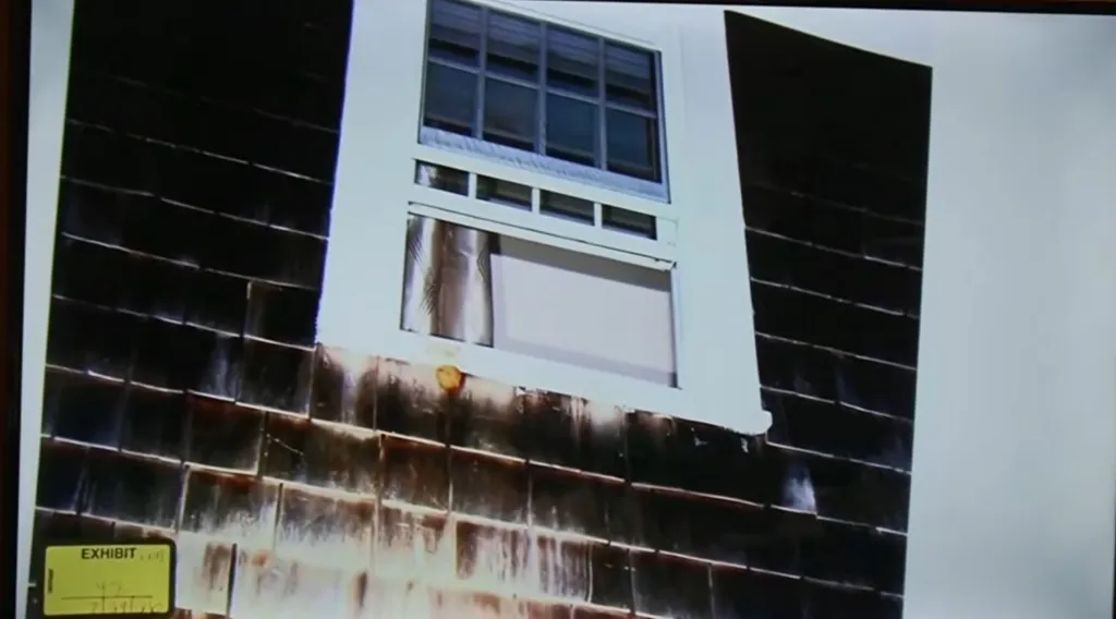 evidence photo of outside of clancy house