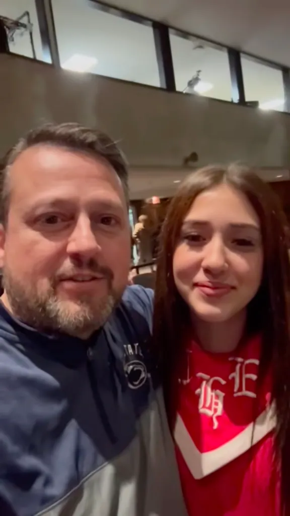 Richard Cover with his missing daughter, Sophia Cover.