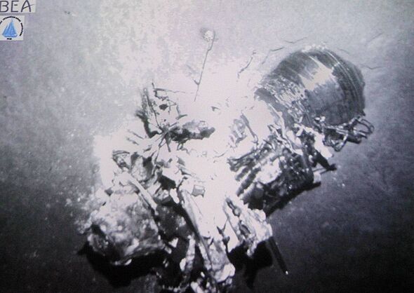 crash debris