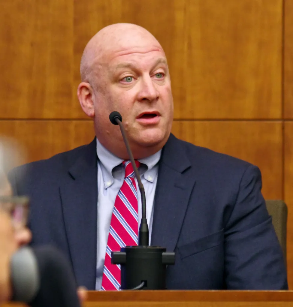 Prosecution rebuttal witness Dr. Avram Mack answers questions