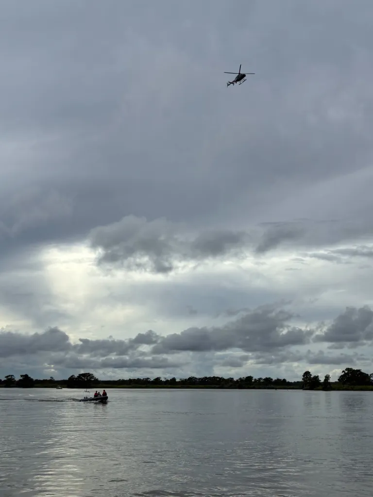 Other agencies deployed drones, K-9 units and divers, while crews scanned the waterways near where Saylor went missing.