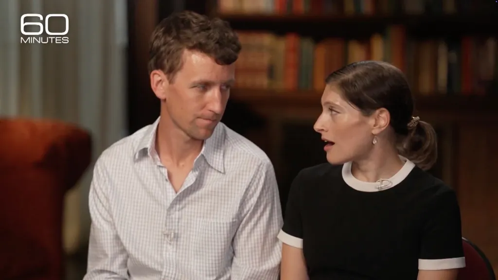 Dr. Rachel Danis and her husband speak to 60 Minutes.