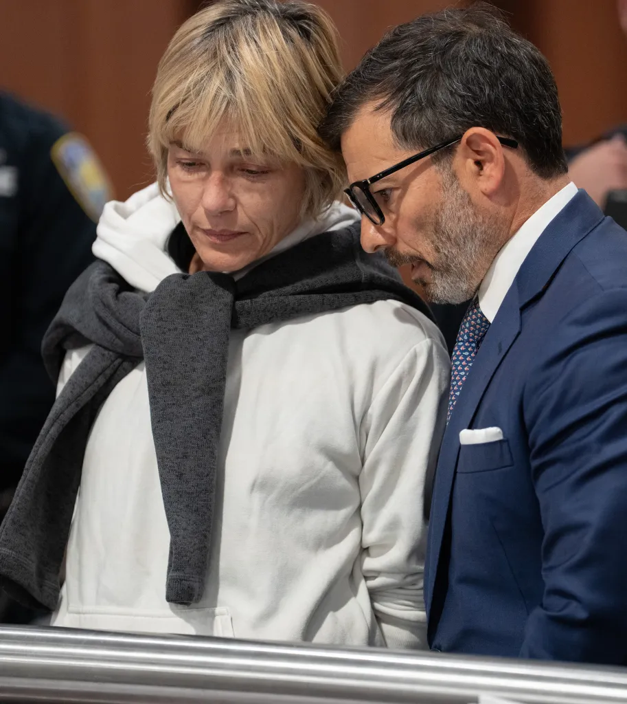 Selma Blair appears in Queens Criminal Court in New York.