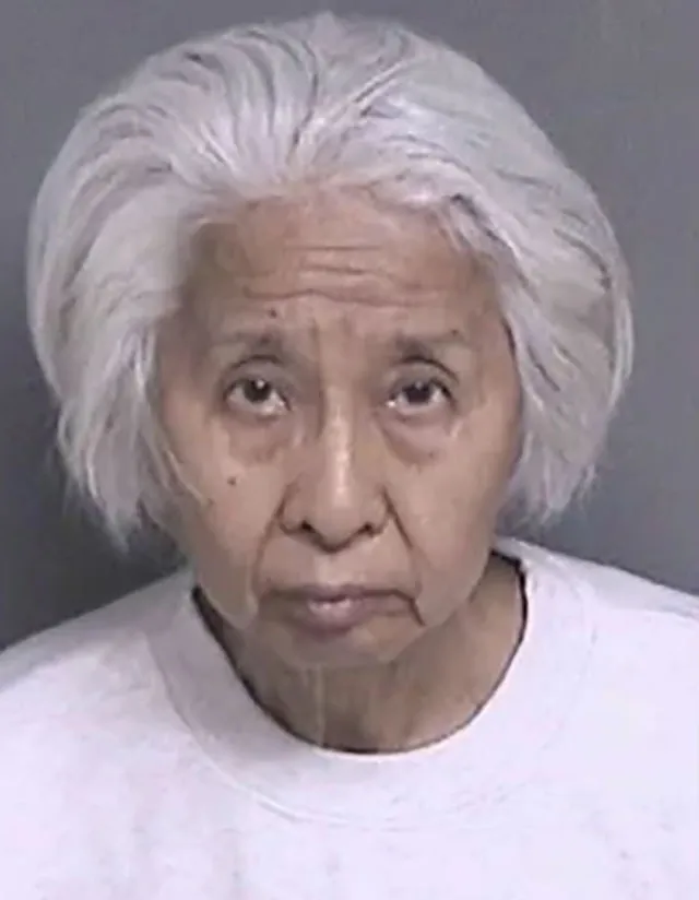 Police booking photo of Shili Chen.